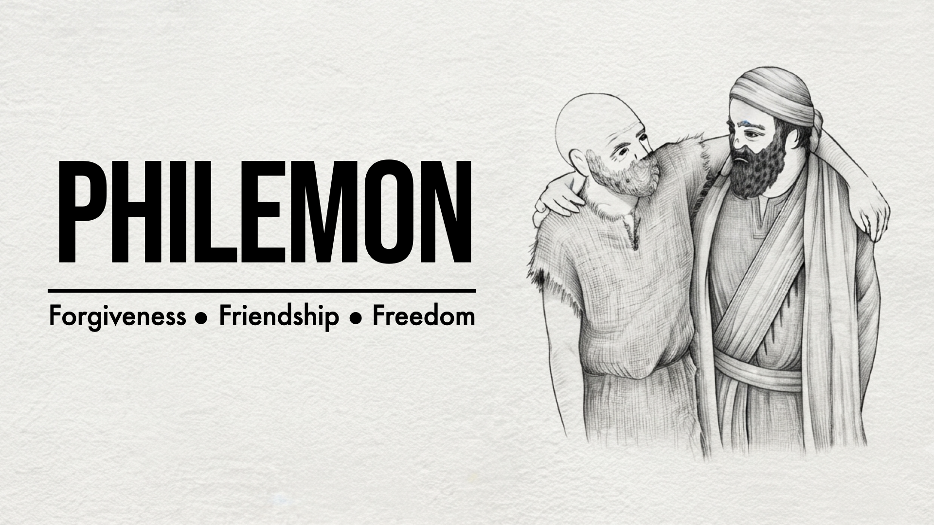 Series theme: A Personal Letter of Forgiveness, Friendship, and Freedom.